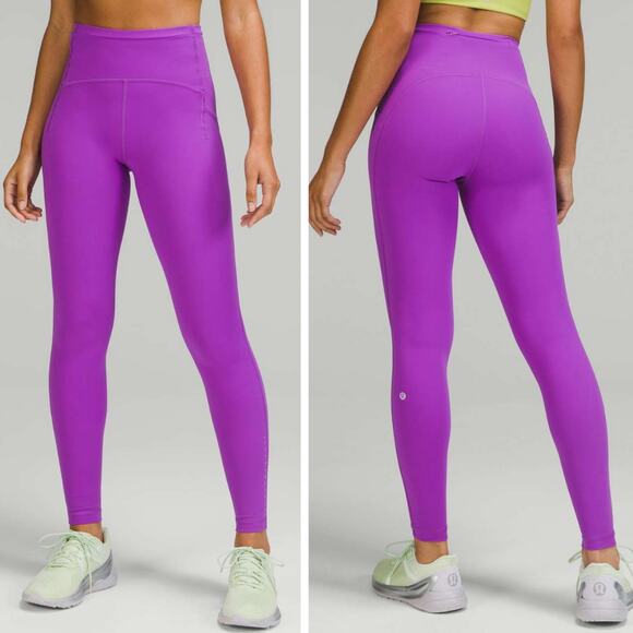 LULULEMON Swift Speed High-Rise Tight 28" in Moonlit Magenta Size 4 - Picture 1 of 7